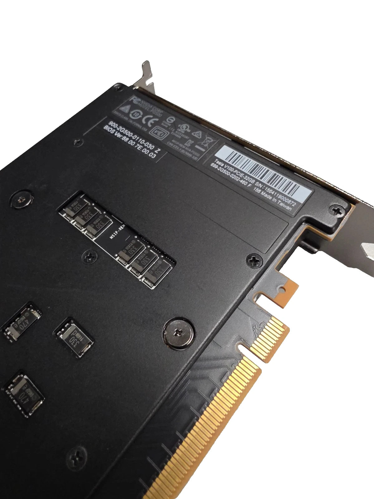NVIDIA Tesla V100 32GB PCIE GPU AI Original 900-2G500-0110-030